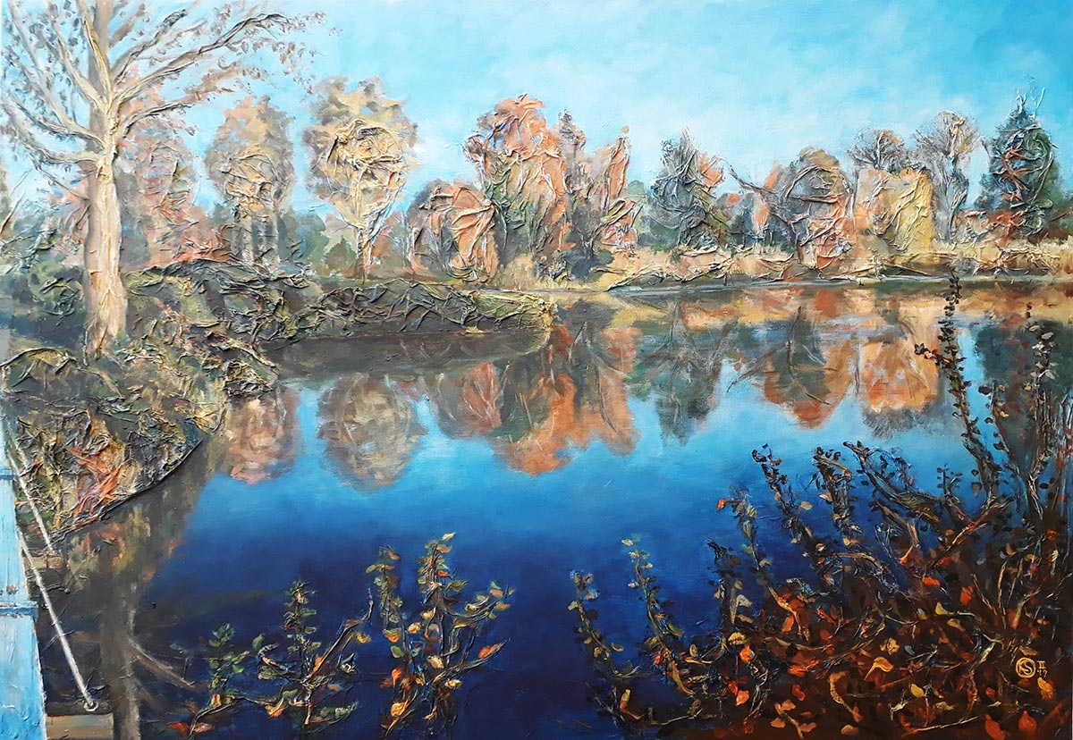 Werk aus der Ausstellung H2O 3